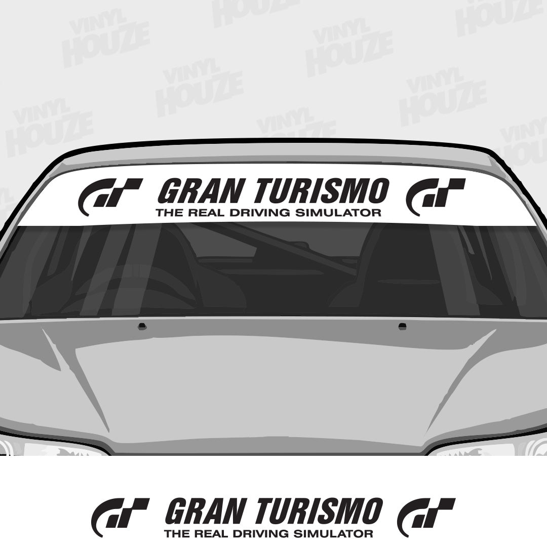 Gran Turismo Sunvisor Windshield Banner