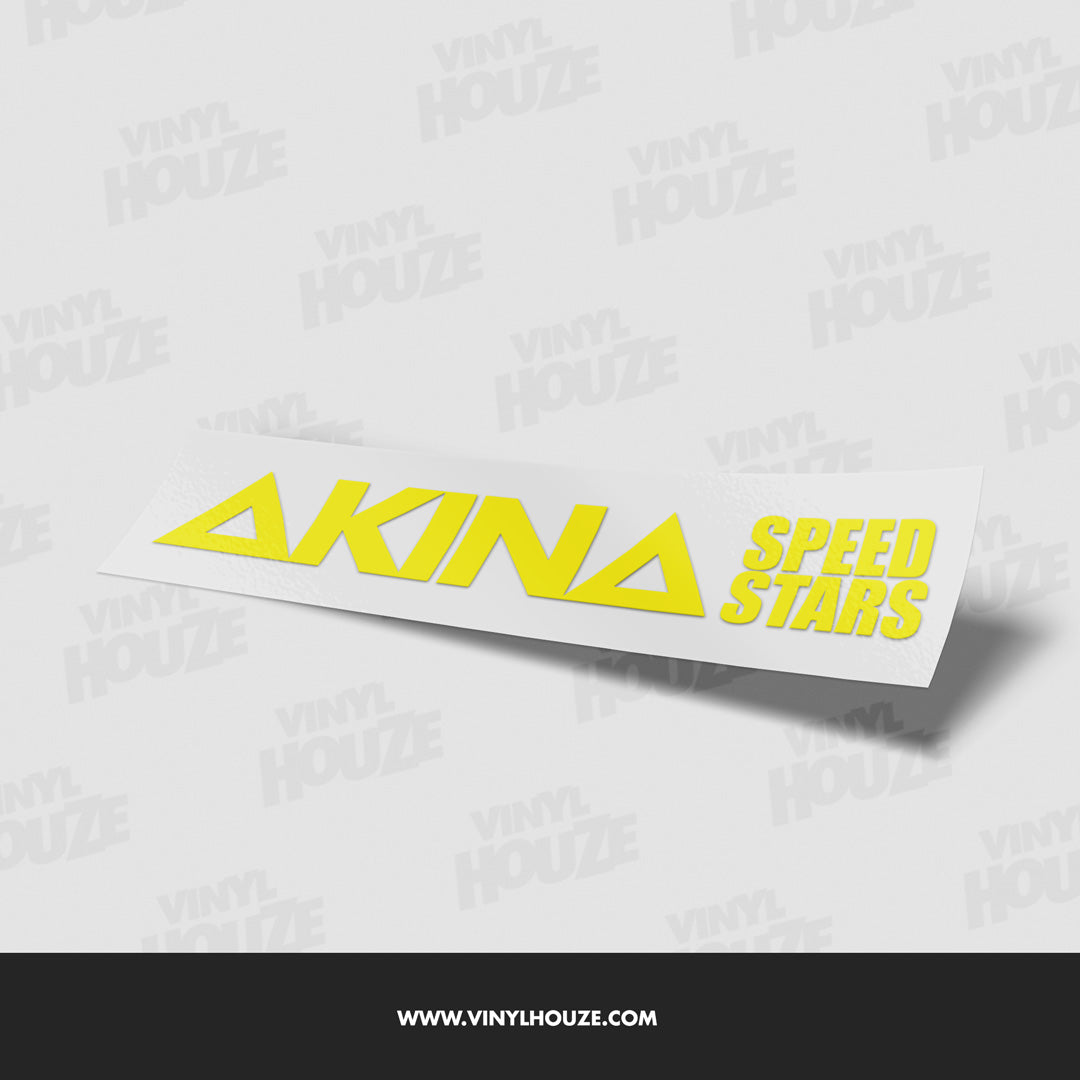 AKINA Speedstars - VINYL HOUZE