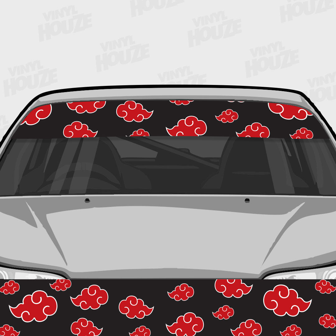 Akatsuki Sunvisor Windshield Banner - VINYL HOUZE