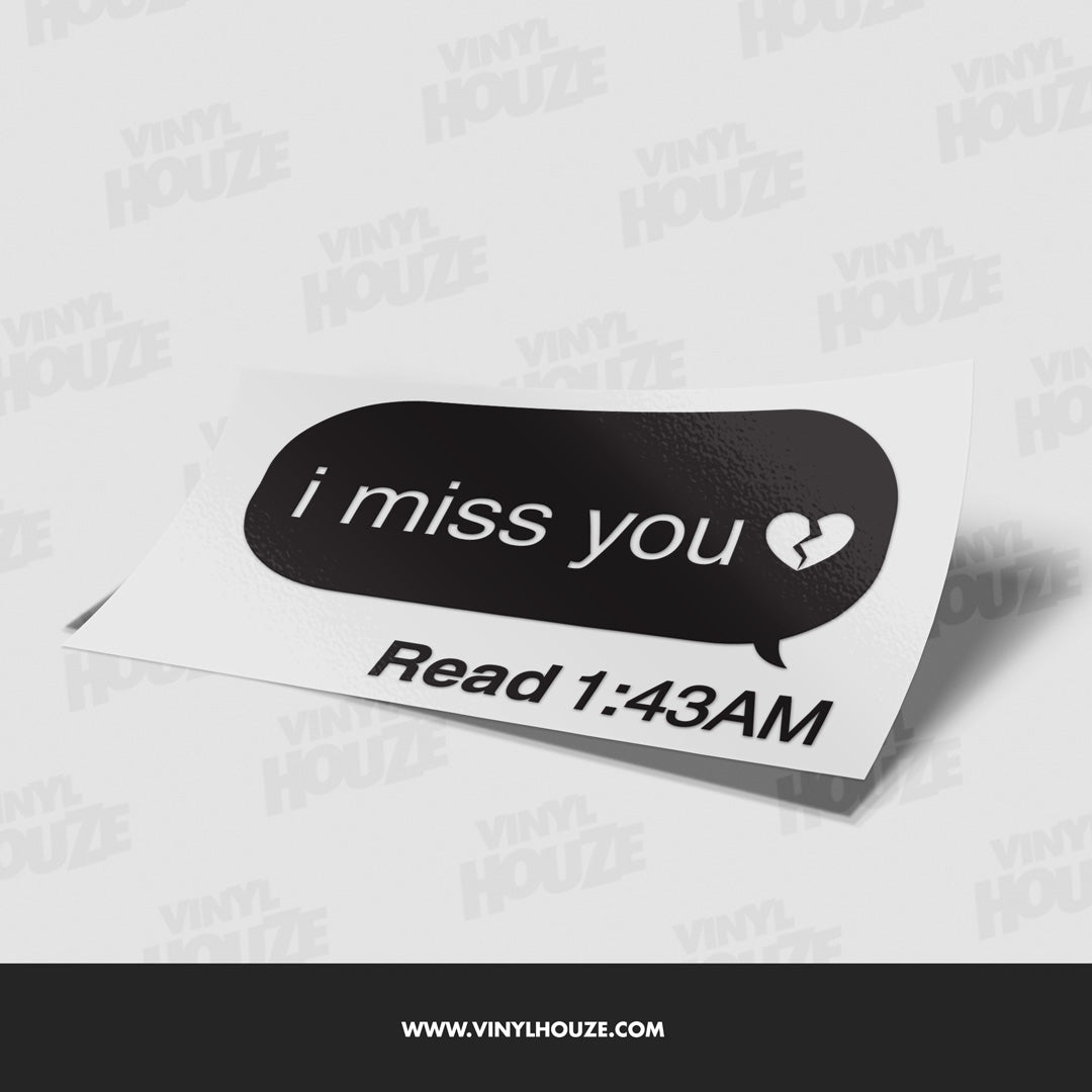 I miss you - VINYL HOUZE