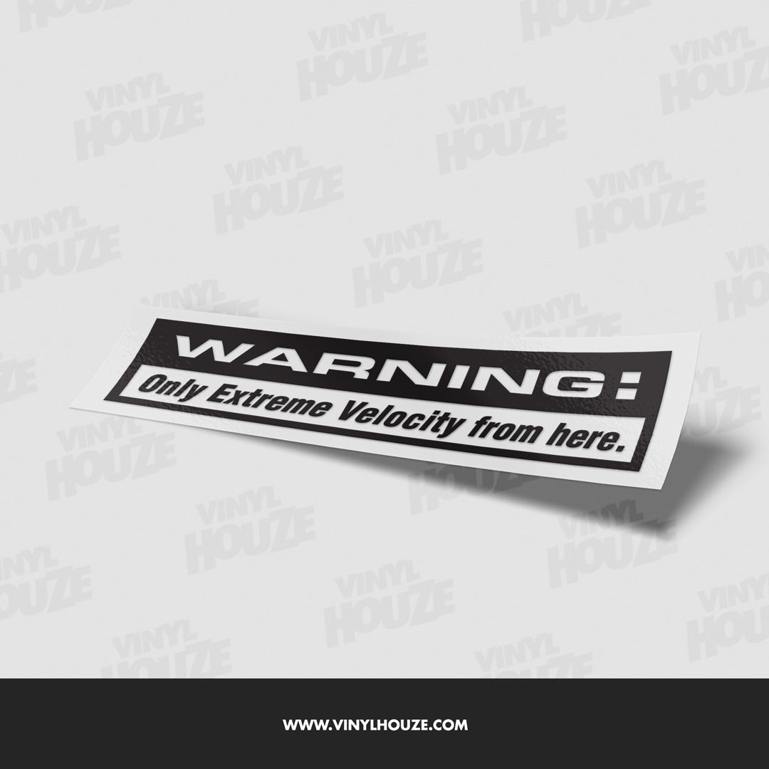 Extreme Velocity - VINYL HOUZE