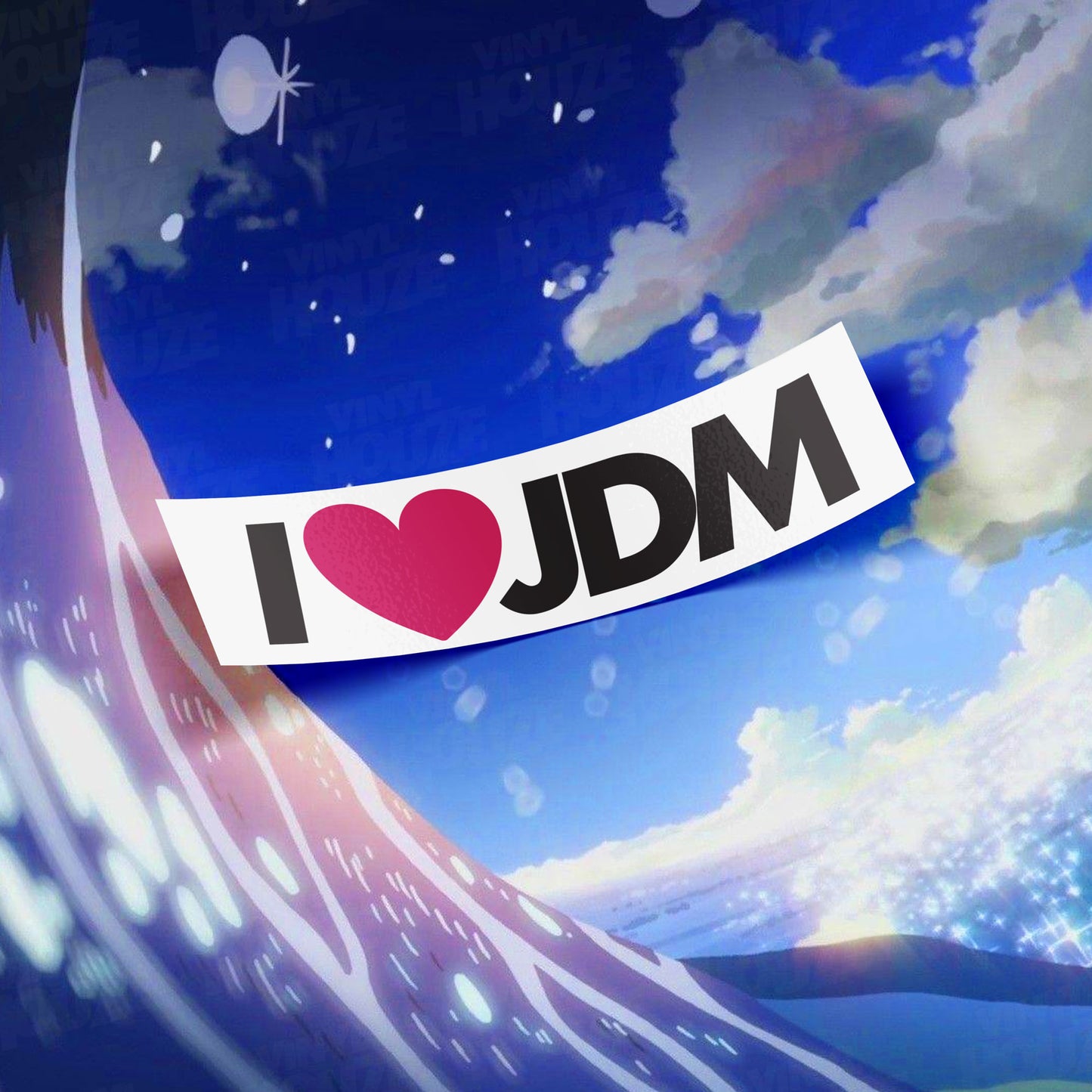 I LOVE JDM Bumper Slap - VINYL HOUZE