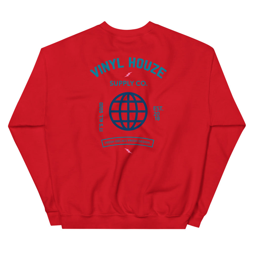 Vinyl Houze Supply Sweatshirt - VINYL HOUZE