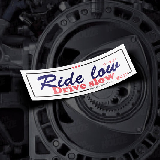 Ride Low Bumper Slap - VINYL HOUZE