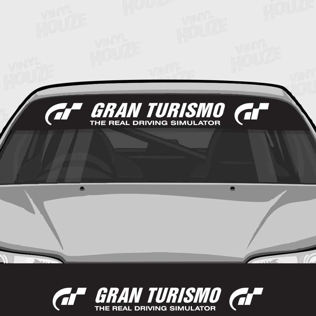 Gran Turismo Sunvisor Windshield Banner