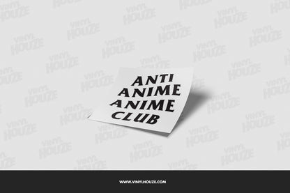 Anti Anime Anime Club - VINYL HOUZE