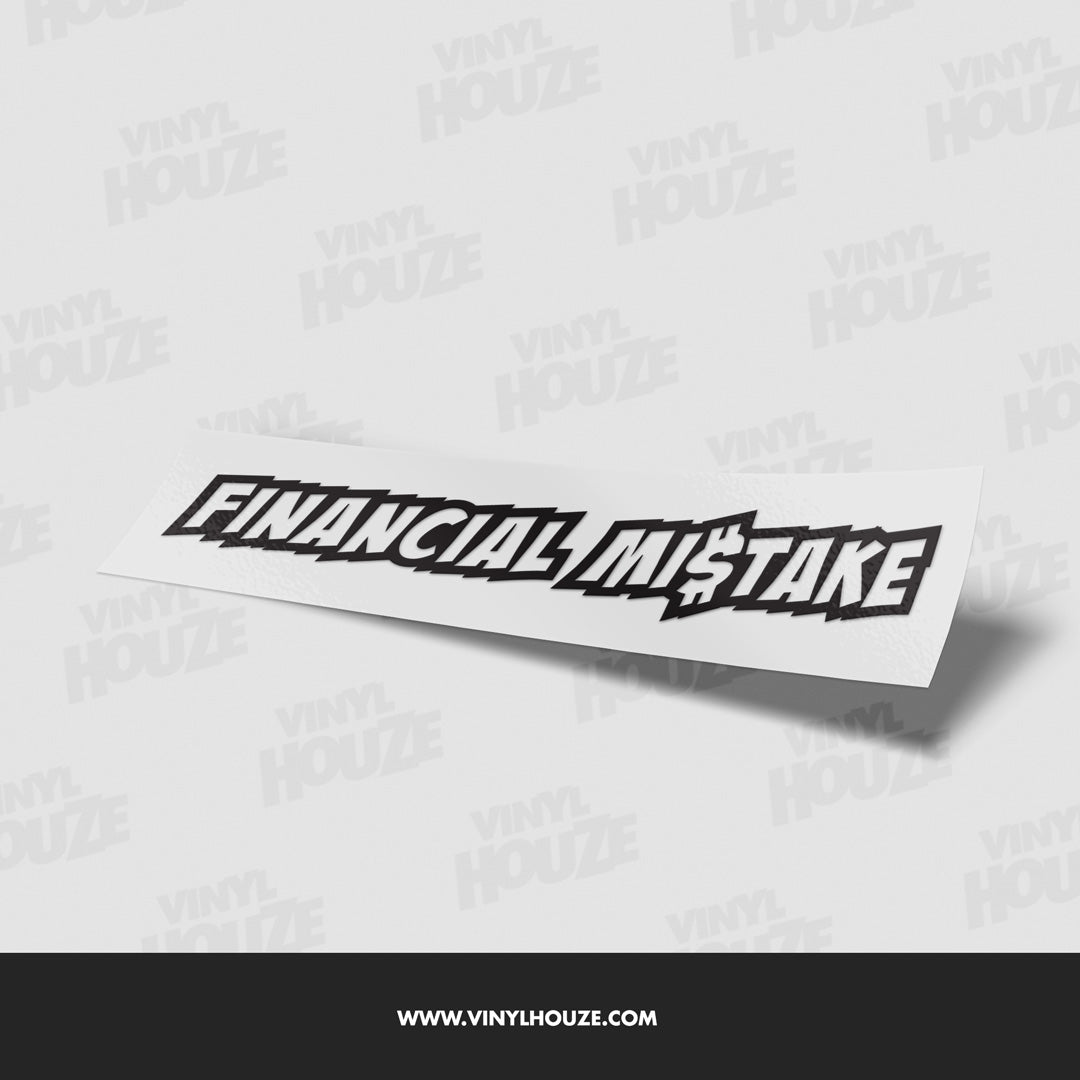 Financial Mistake - VINYL HOUZE