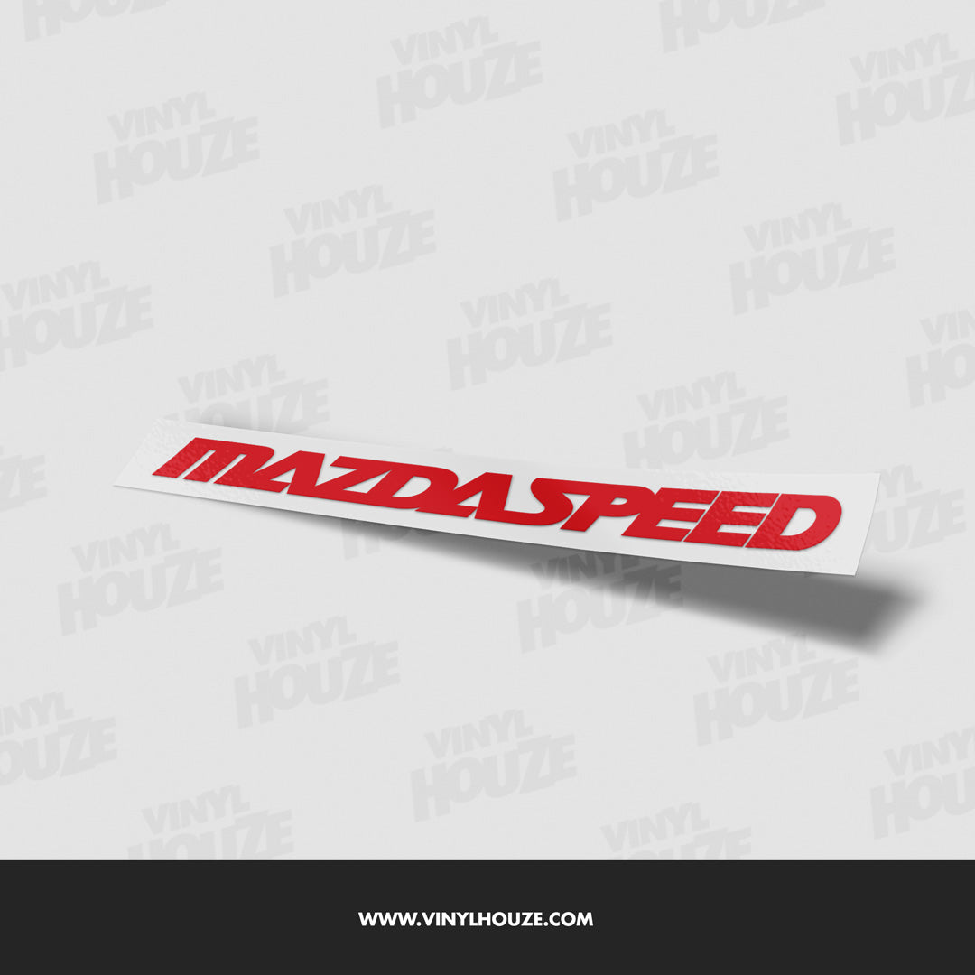 Mazda Speed (Solid) - VINYL HOUZE