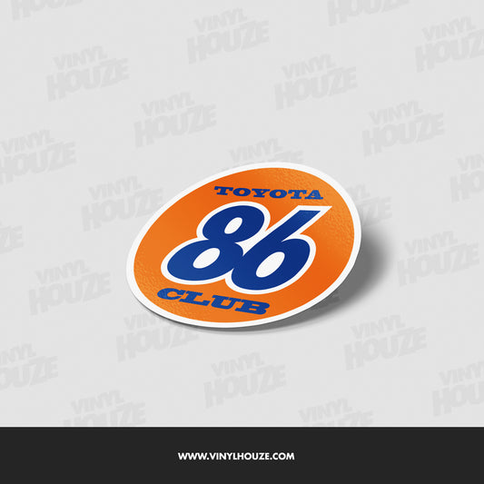 Club 86 Toyota - VINYL HOUZE