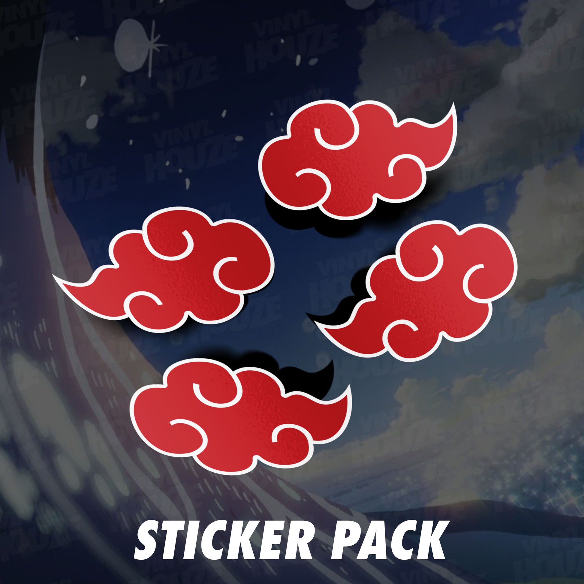 Akasutski Cloud Sticker Pack - VINYL HOUZE
