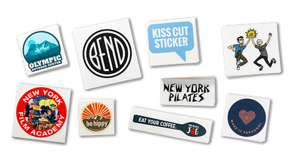 50 Custom Shaped Printed Stickers - VINYL HOUZE