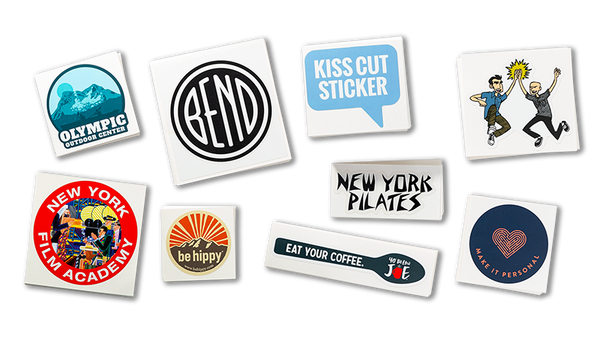 100 Custom Round Circle Kiss Cut