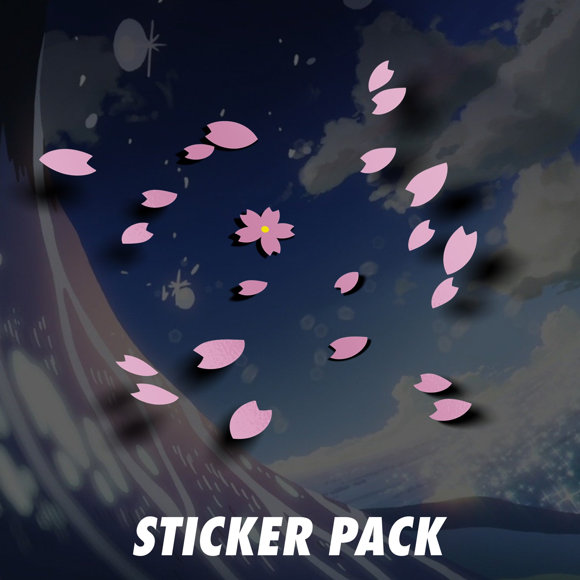Sakura Petals Die-cut Sticker Pack - VINYL HOUZE