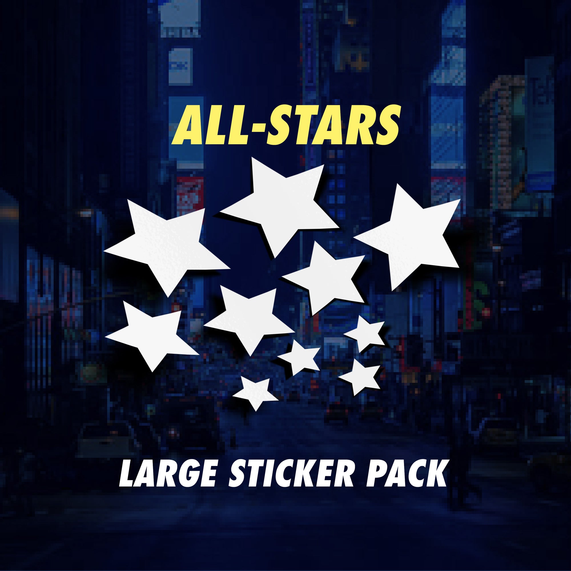 All Stars Livery Sticker Pack - VINYL HOUZE